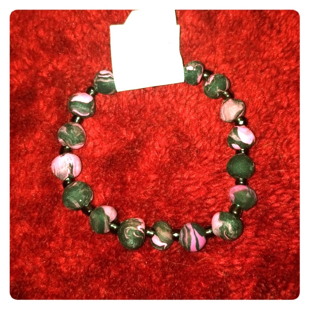Polymer Clay Stretch Bracelet